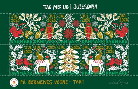 Danmark - Julemærker 2023 - Julemærkeminiark