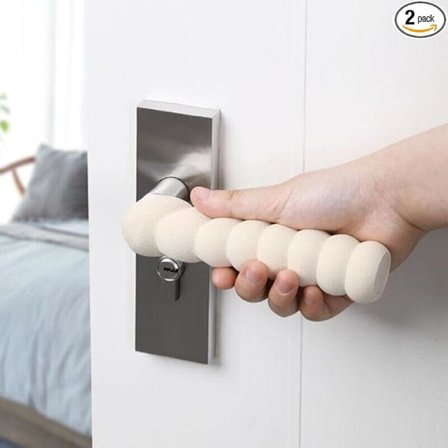 EVA Skum Vægbeskytter Anti-Kollisions Dørhåndtagsbeskytter, Dørknopsbeskytter 3-pak