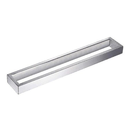 Sort Sølv 304 Rustfrit Stål Væghængt Håndklædeholder