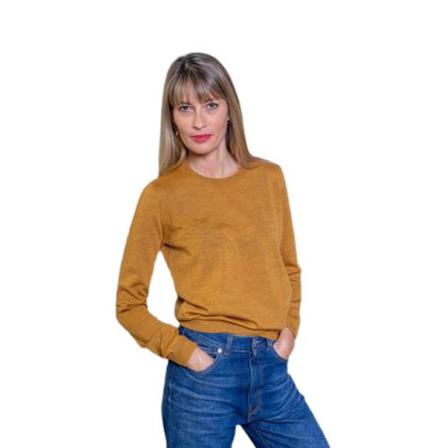 Alysi, Shoesless shirt Oranje, Dames, Maat:M