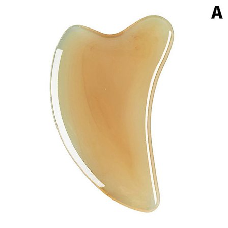 Hudskraping Resin Gua Sha Massasjebrett Guasha Plate Ansikt Øye Spa Massasjeapparat