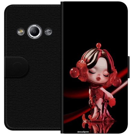 Kompatibelt Lommeboketui til Samsung Galaxy Xcover 3 Panda Vinyl Figur Kawaii Samlefigur