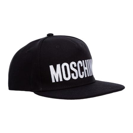 Moschino, cap Czarny, Mężczyzna, Rozmiar: ONE Size