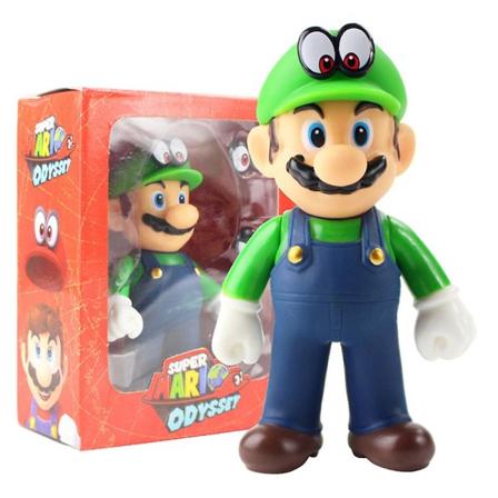 Super Mario Odyssey Actionfigur Tegneseriemodell Dukke Samlerobjekt Lekepynt Dekorasjon Barn Bursdagsgave[HK] Green