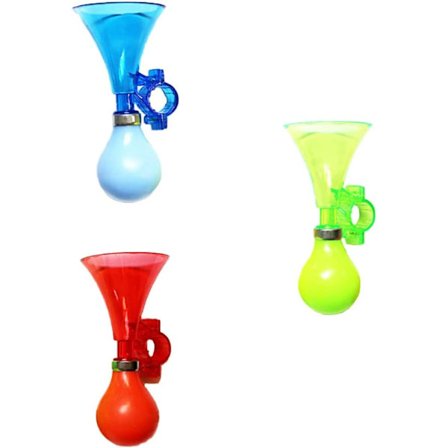 3 st Manuell Cykeltuta Högtalare Siren Snigel Lufttuta Barn