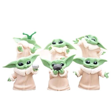 Star Wars Yoda -hahmo Mandalorian Yoda -vauvanukke avaimenperä anime-malliriipus