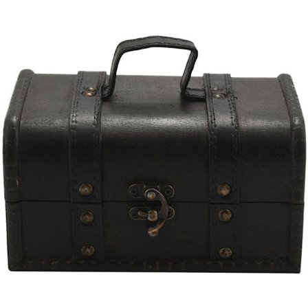 Vintage Trækiste Opbevaringsboks Antik Stil Kjole Organizer Spænde Boks