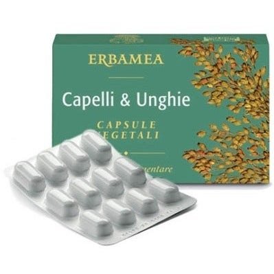 Erbamea Capelli&Unghie 24 Capsule - Salute e Bellezza Naturale