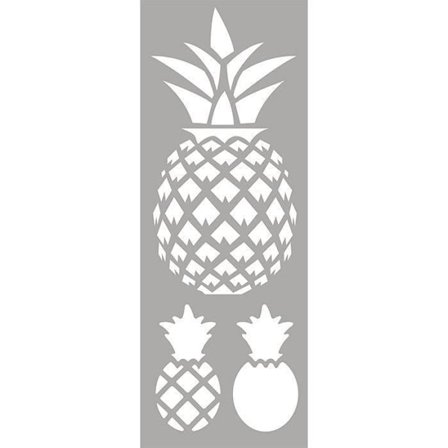 Pochoir 15 x 40 cm Ananas