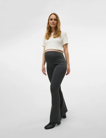 Mamalicious Mllise Flared Jrs Legging - Black - L