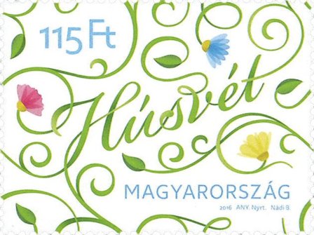 Ungarn - Påske - Postfrisk frimærke