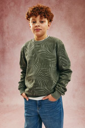 Kappahl | Collegepaita Vihreä 146/152 | Vihreä