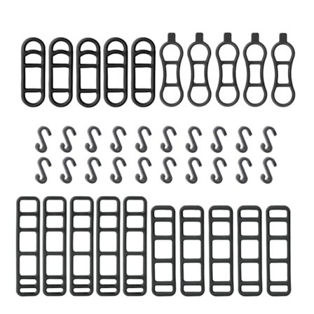 20-pak Cykellygte Silikonebånd Holdbarhed Cykelbeslag Rem Baglygtebånd til Cykellygte Tilbehør