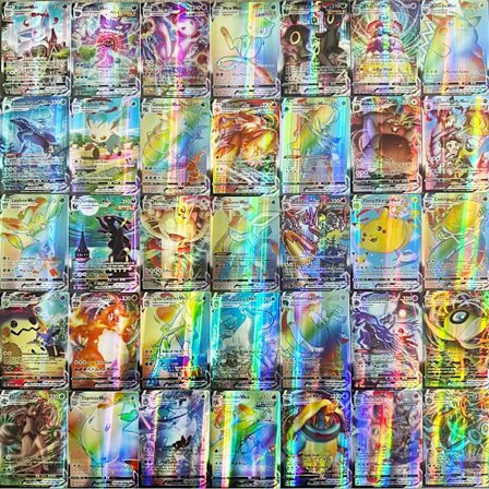 20-100 stk. Nye engelske, franske, spanske Pokemon-kort GX MEGA EX TAG TEAM Vstar Spil Kampkort Hot Salg Samlekort Børnegave