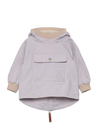 Mini A Ture Matbabyvito Fleece Lined Spring Anorac. Grs Lila