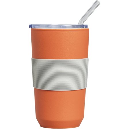 Keramisk Tumlare med Sugrör och Lock 20 oz Resemugg för Varma Drycker