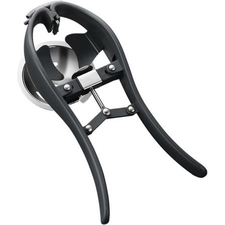 Eggeåpner i rustfritt stål, eggeskiller, enkel eggeskallskutter, eggeknuser for rå eggehviteseparatorverktøy (FMY)