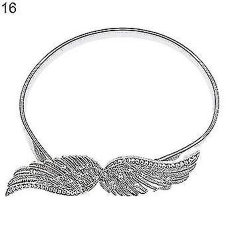 1 Par Elastiske Gardinholdere Blanke Anti-deformasjon Dekorative Fine Cu