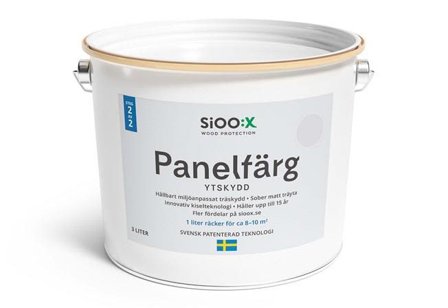 SiOO:X 162043-SE Panelfärg ytskydd, steg 2 Fog Grey, Färg & tapeter