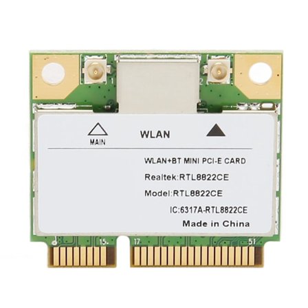RTL8822CE Mini PCIe WiFi-kort Gigabit 2.4G 5G Dual Band Bluetooth 5.1 Trådlöst Nätverkskort