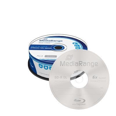 MediaRange BD-R x 25 - 50 GB - lagringsmedier