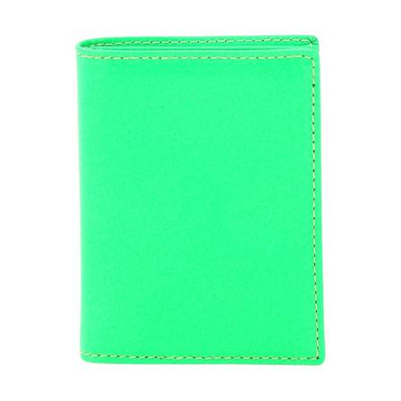Comme des Garçons, Wallets Cardholders Zielony, Kobieta, Rozmiar: ONE Size