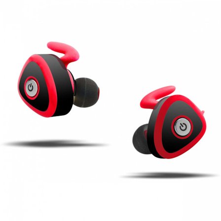 KITSOUND Hörlur Comet In-Ear True Wireless Röd