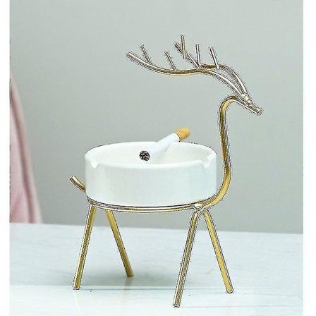 Retro-tyyliinen Geometrinen Tuhkakuppi Keramiikka Moderni Koti Sisustus