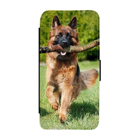 Tysk Schäferhund Samsung Galaxy A25 Flip Mobilfodral