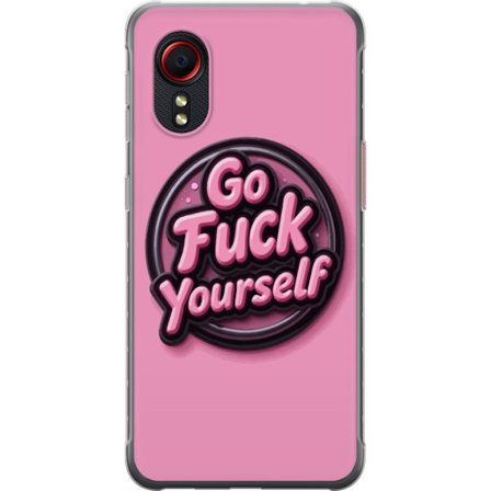 Kompatibelt Mobilskal till Samsung Galaxy Xcover 5 Rosa emblemform