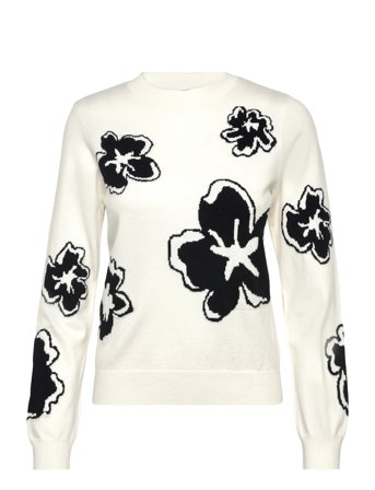 French Connection | Paislee Floral Jacquard Jumper | S