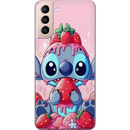 Kompatibelt Mobildeksel til Samsung Galaxy S21 Søm