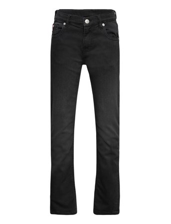 Mads Nørgaard Washed Black / Black Jagino Pants - Black - 152