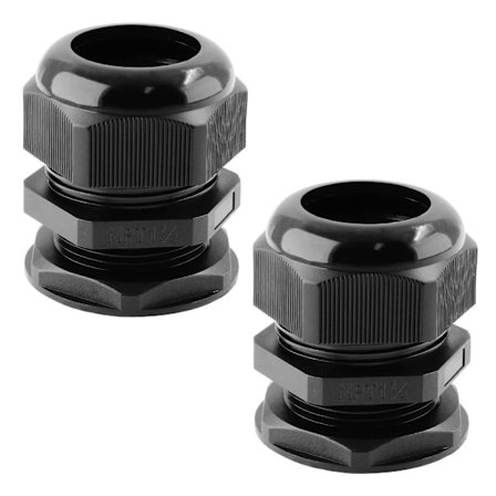 Låsmutter för kabelgenomföring av nylon