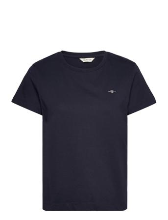 Reg Shield Ss T-Shirt GANT Navy