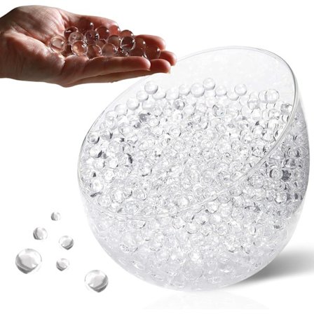 Vannperler, vannkuler, dekorative vannperler for planter, dekorative gelkuler for vasefyll (Klar, 10 000)