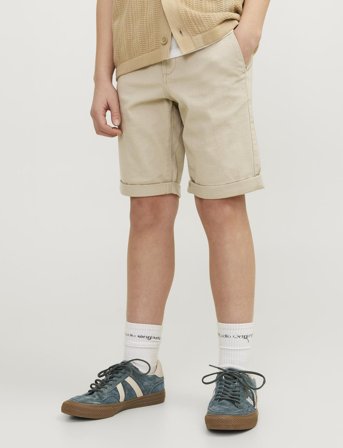 Jack & Jones Jpstdavid Jjchino Shorts Akm Sn Jnr - Beige - 176