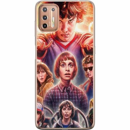 Motorola Moto G9 Plus Mjukt Skal - Stranger Things