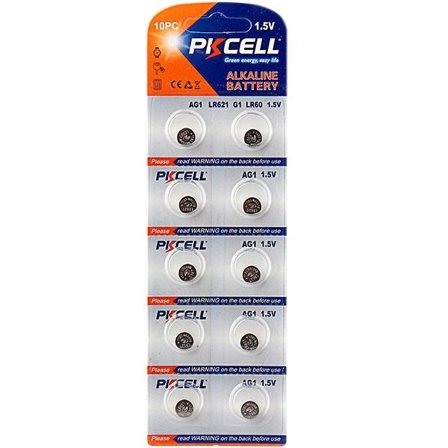 Batteri 364 AG1 lr621sw 10-pack PKcell