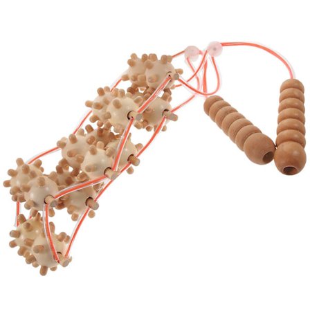 Rygg- og nakkemassasjer, massasjeredskap for hele kroppen, bærbar strekkmassasjer, avslappingsmassasjer (102X9cm, som vist på bildet)