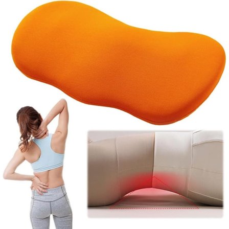 Ryggpute med ryggstøtte for kontorstol og bil - Ergonomisk korsryggpute_TF_TF