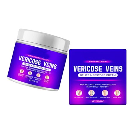 Åderbråckskräm för ben förbättrar blodcirkulationen, minskar spindelvener