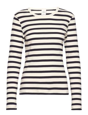 Jote Tops T-shirts & Tops Long-sleeved Navy Munthe