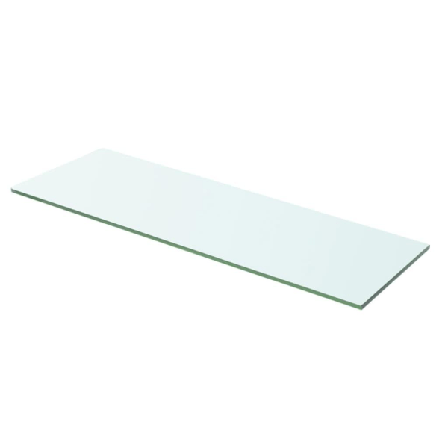 Vidaxl Hyllplan 2 St Glas Genomskinlig 60x15 Cm Transparent