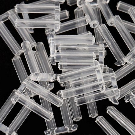 200 stk. Kantløse Stel Ærmer Plastik Kompressionsærmer Reserve Kompressionsspænde