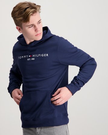 Tommy Hilfiger ESSENTIAL HOODIE Blau Hoodies/Kapuzenpullover Jungen - Kids Brand Store