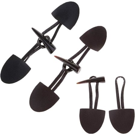 12 par hornknap duffelcoat læder sy knap til håndværk