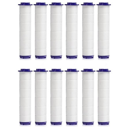 12 stk. Turbo-ventilator brusehovedfilter - bruges til propel drevet håndbruser højt tryk -