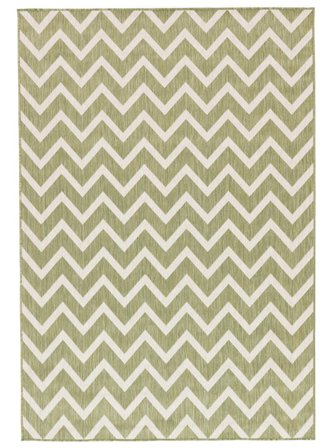 Capri Indoor/Outdoor Rug Washable 160X230 Olive Green