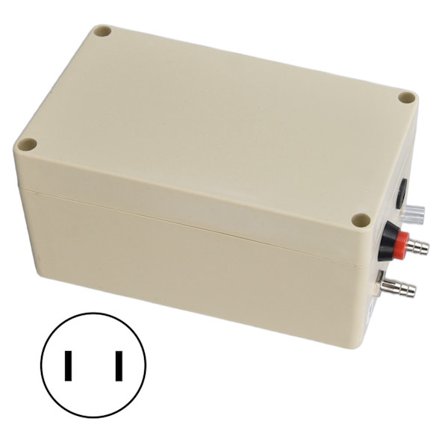 Elektrisk melke-maskin Plastplugg i stort sug Pulserende melkevakuumpumpe for sauko 100‐240VUS plugg